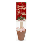 Eco Info Card - Hot Chocolate Spoon With Marshmallows