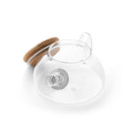 SNEAD. Borosilicate glass teapot with bamboo lid 750 mL