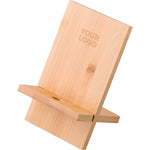 Branded Apperley Bamboo phone stand