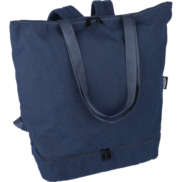 The Osric - Recycled tote backpack (330gsm/9.73oz)
