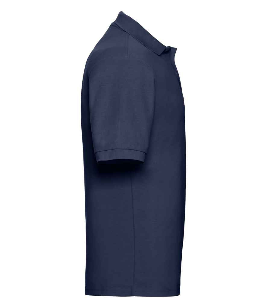 Russell Poly/Cotton Piqué Polo Shirt French Navy