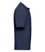 Russell Poly/Cotton Piqué Polo Shirt French Navy