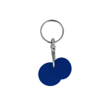 Multi Euro Trolley Coin Keyring