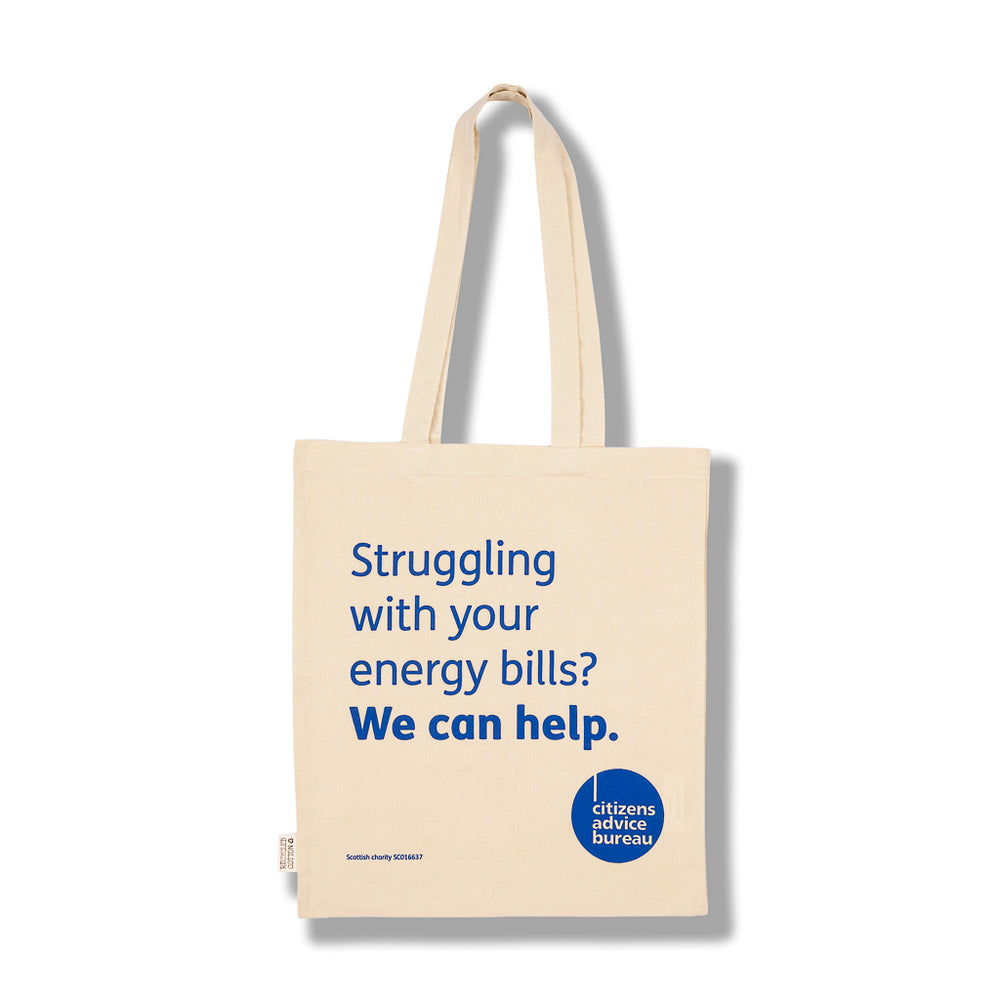 Promotional Recycled Cotton Tote Bag Natural