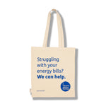 Promotional Recycled Cotton Tote Bag Natural