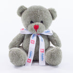 Bow Bear I 15cm Red Nose Bear
