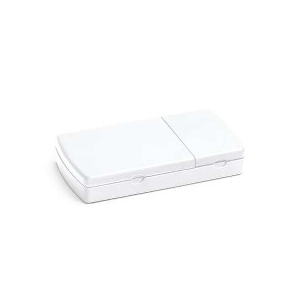 NERO. Pill box with 2 dividers