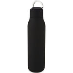 Branded Marka 600 ml copper vacuum insulated bottle with metal loop