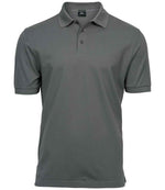 Tee Jays Luxury Stretch Piqué Polo Shirt Powder Grey