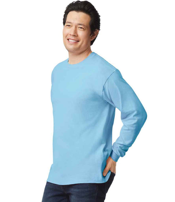 Gildan Ultra Cotton™ Long Sleeve T-Shirt Light Blue