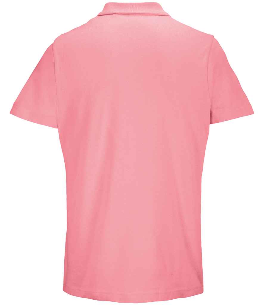 SOL'S Unisex Pulse Twin Piqué Polo Shirt Candy Pink
