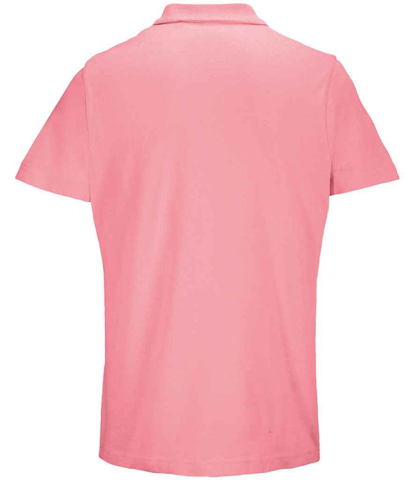 SOL'S Unisex Pulse Twin Piqué Polo Shirt Candy Pink