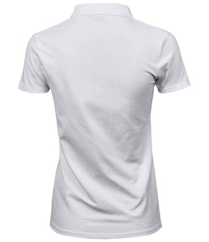 Tee Jays Ladies Luxury Stretch Polo Shirt White