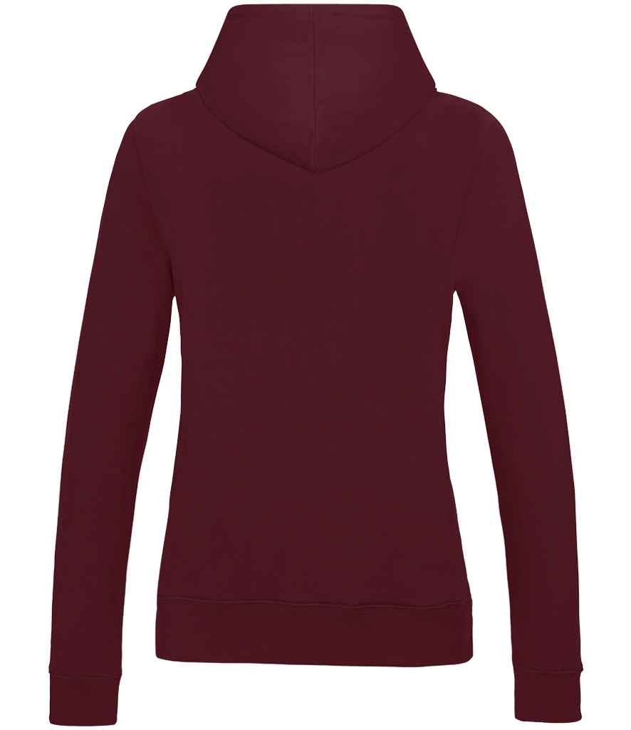 AWDis Ladies College Hoodie Burgundy