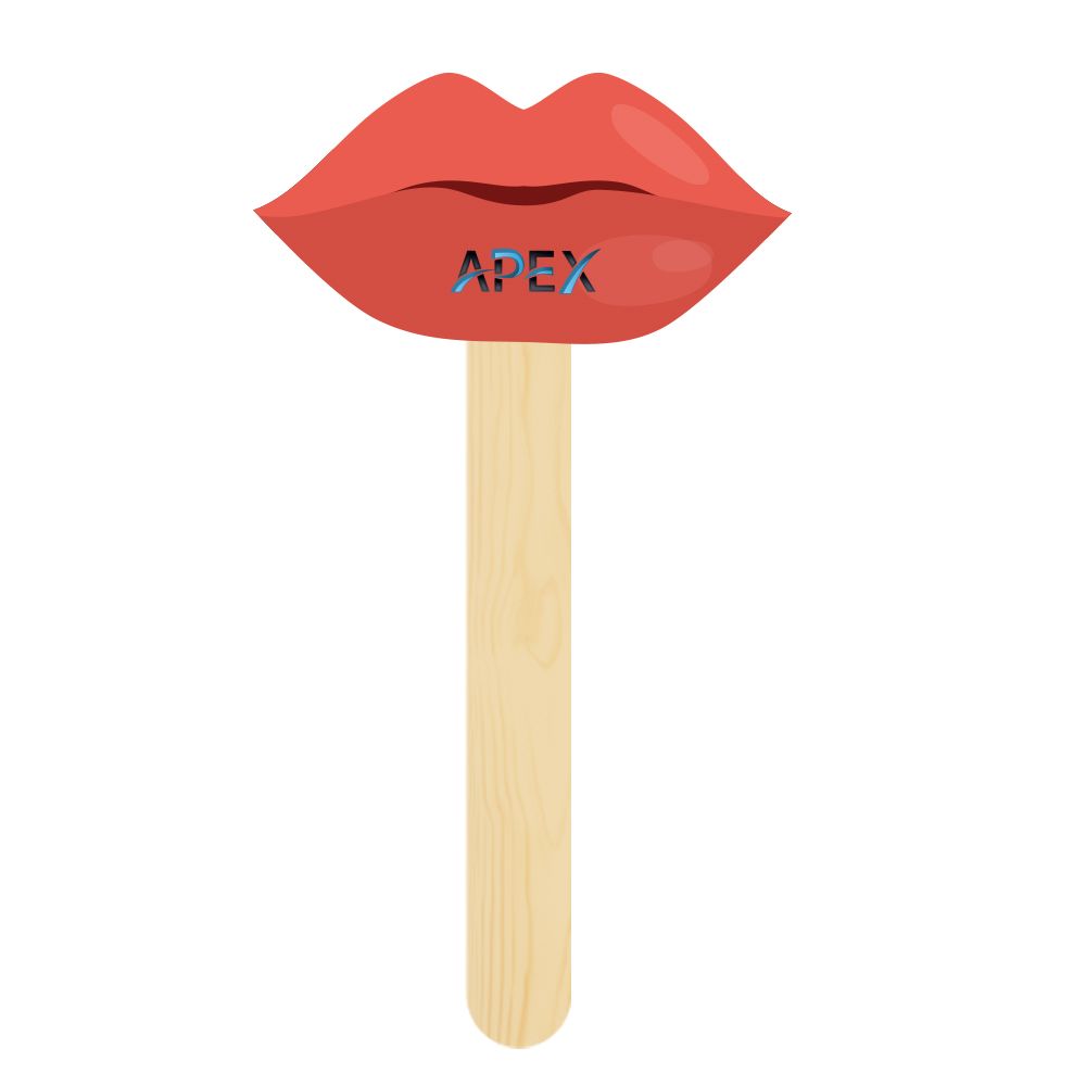 Promotional Selfie Lips Printed Full Colour