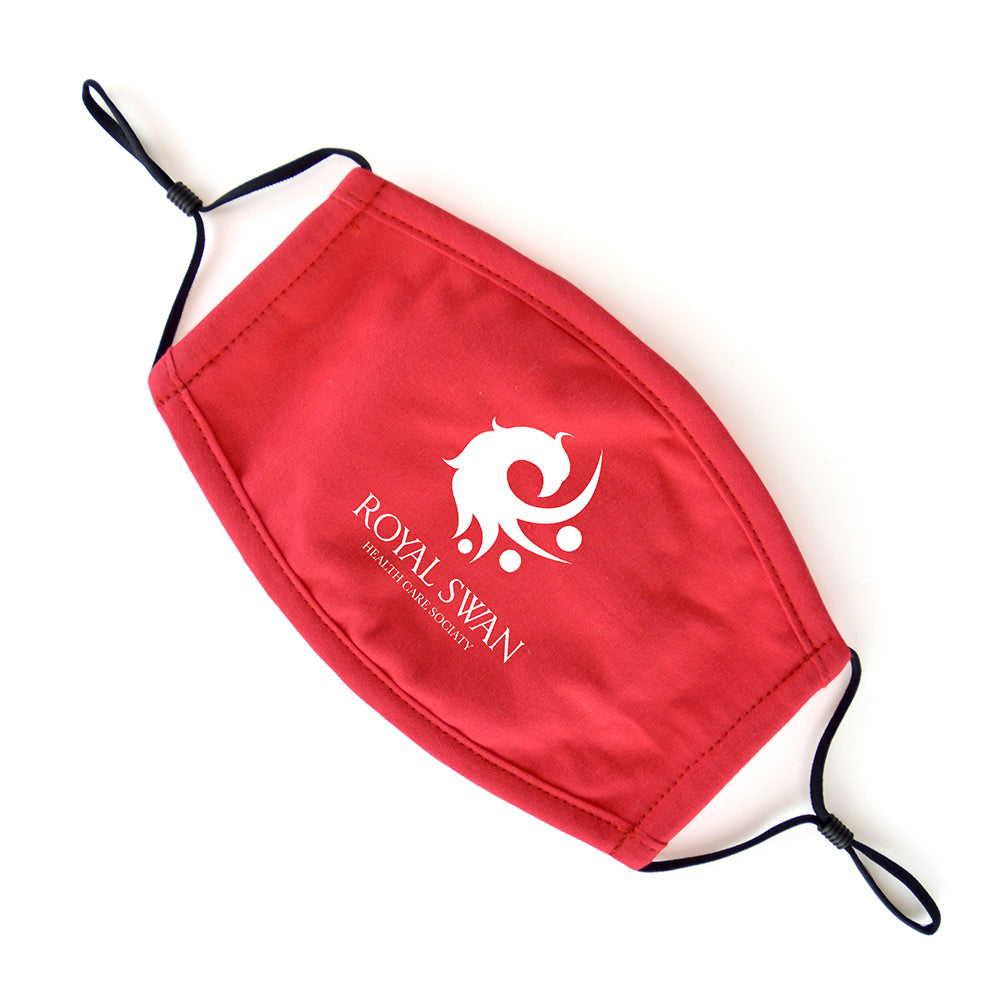 Branded Face Covering 130gsm 100% Cotton 3-layer Face Covering