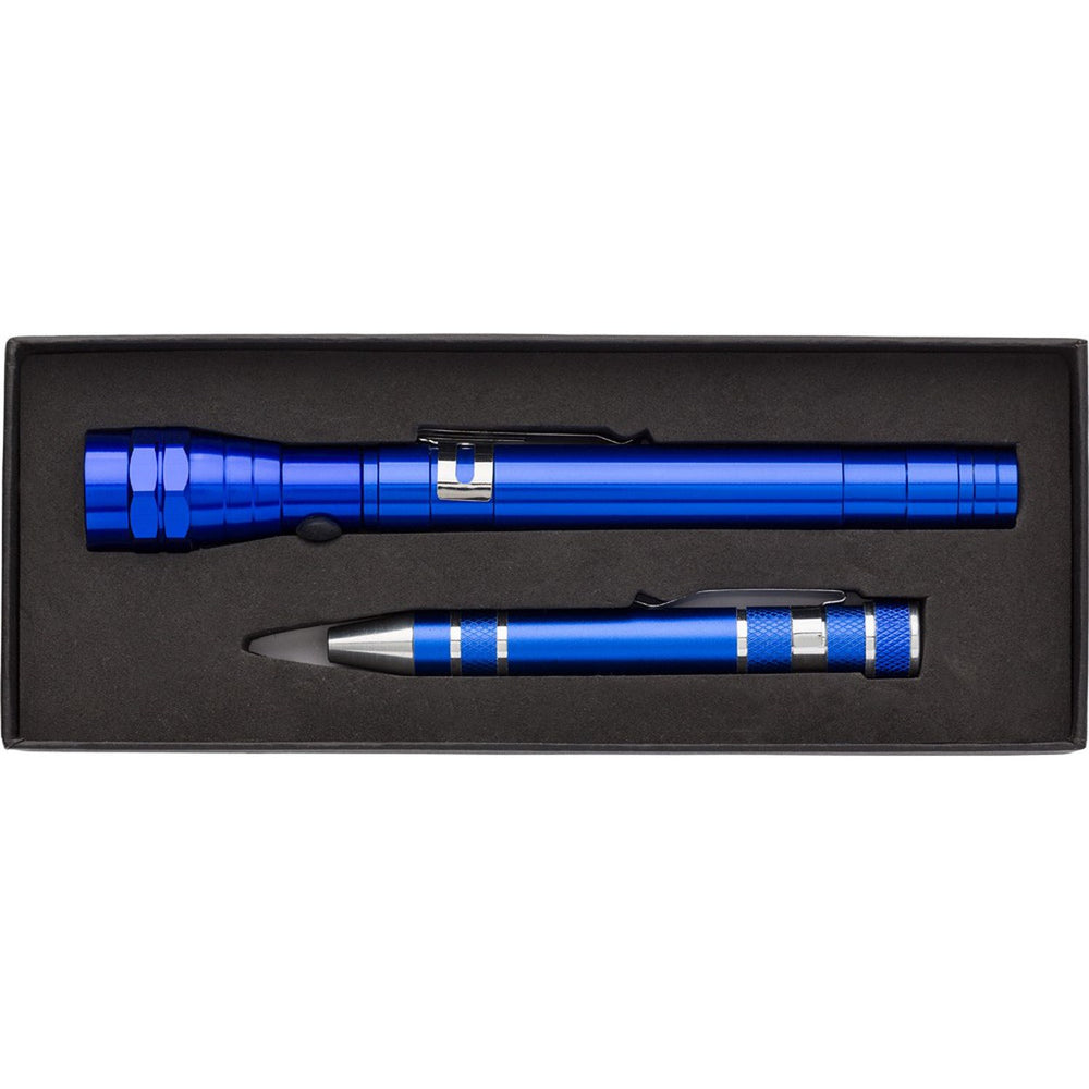 Branded Rhws Torch and screwdriver