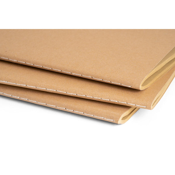 ALCOTT A5. A5 notebook with Kraft paper cover (250 g/m²)