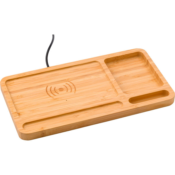 Beauville Bamboo desk organiser