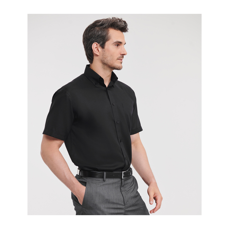Russell Collection Short Sleeve Ultimate Non-Iron Shirt