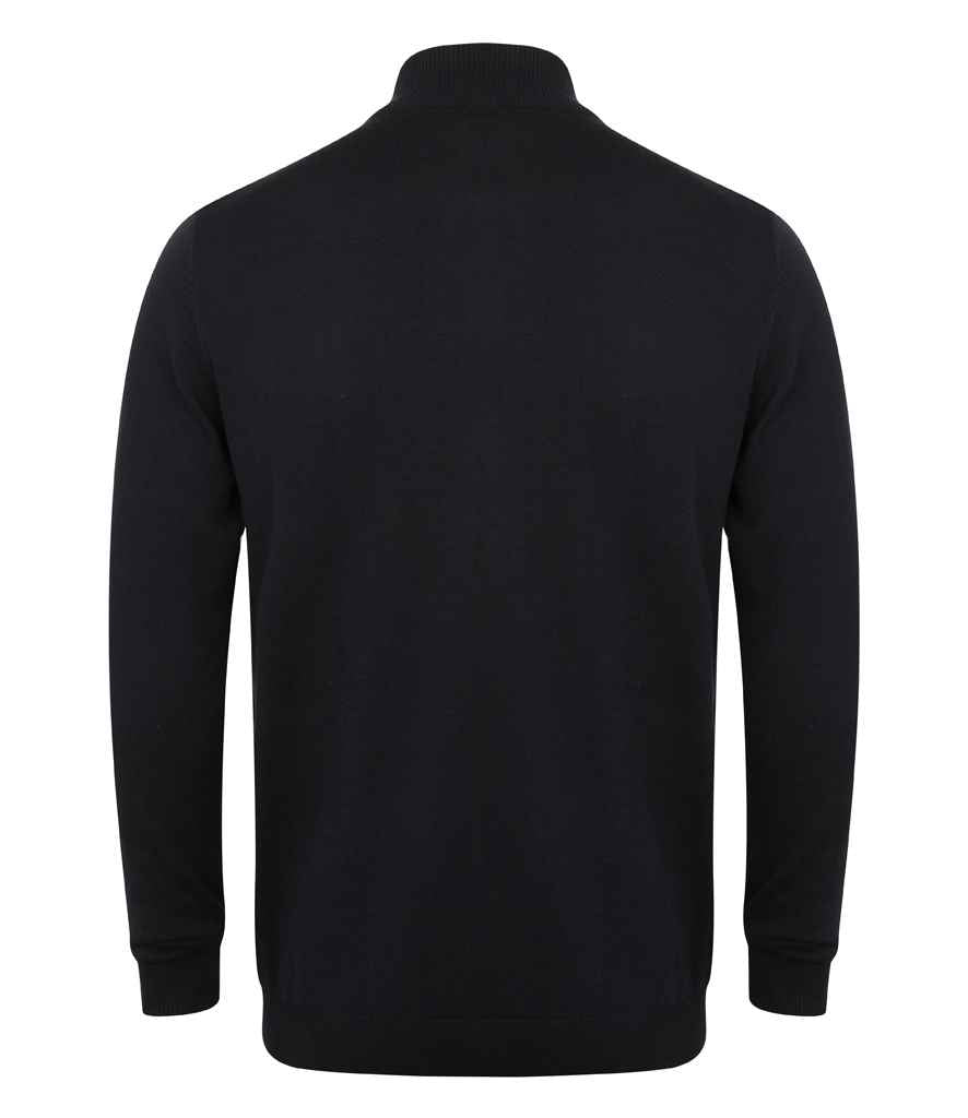 Branded Henbury Unisex Zip Through Cardigan