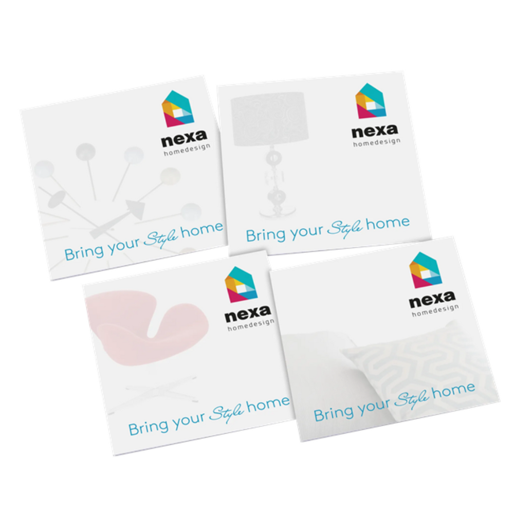 Sticky-Smart Notes - Variable Print 3"x 3" 50 Sheet.