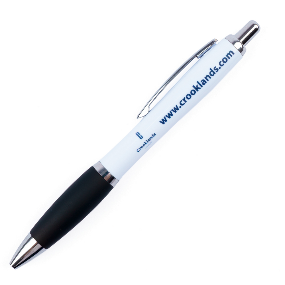 Branded Curvy Ball Pens