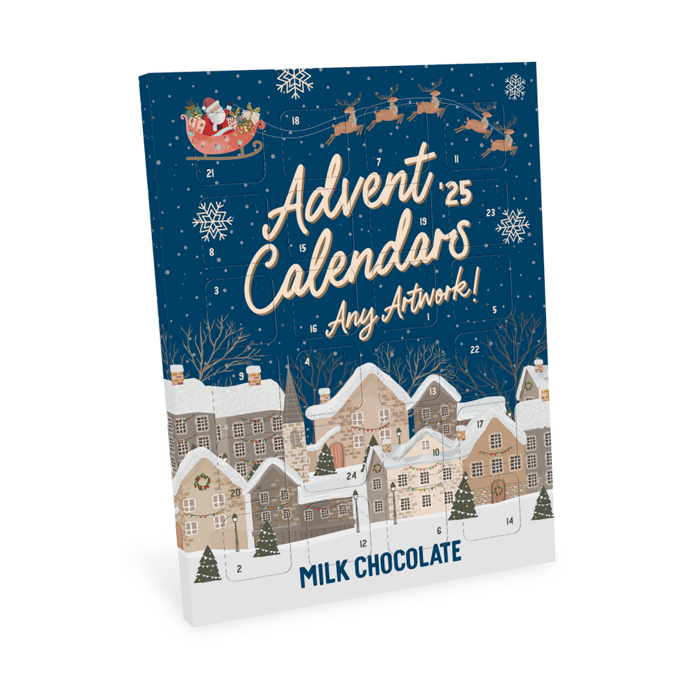 Advent Calendars, Maxi Advent Calendar, Milk Chocolate³, Bespoke