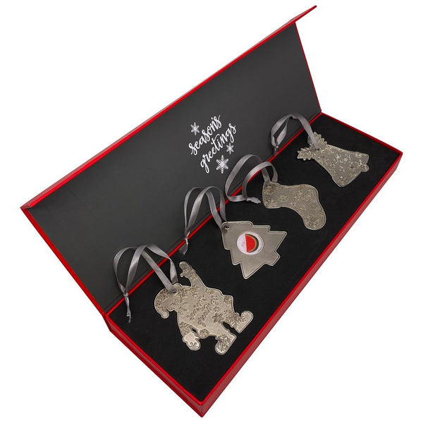 Branded Premium Zinc Alloy Tree Decorations Presentation Set