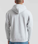 Fruit of the Loom Premium Zip Hooded Sweatshirt Heather Grey