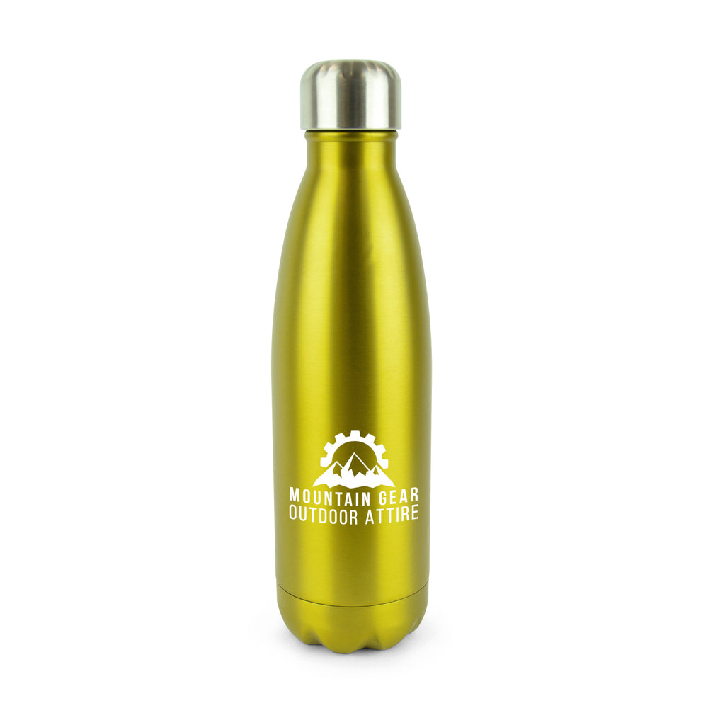 Branded Ashford Plus DOUBLE WALL 500ml Stainless Steel drinks bottle