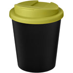 Branded Americano® Espresso Eco 250 ml recycled tumbler with spill-proof lid