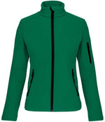 Kariban Ladies Soft Shell Jacket Kelly Green