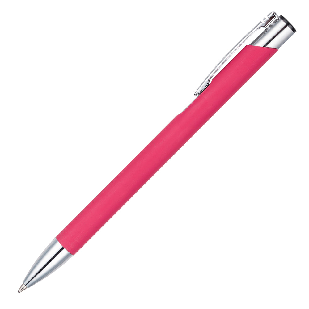 MOLE-MATE ball pen with chrome trim Pink