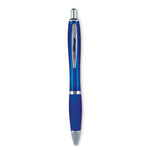 Riocolor Ball pen in blue ink | Branded Plastic Pen