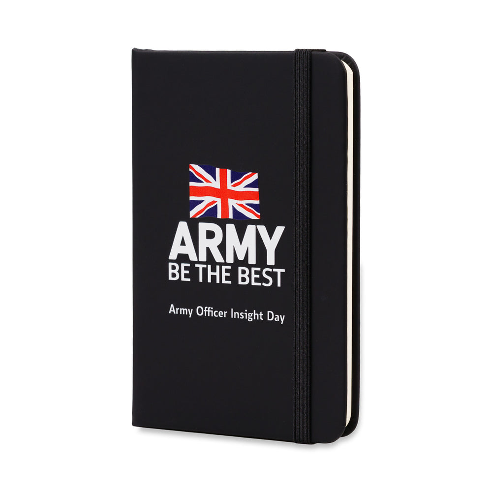 Branded Budget A6 Soft Touch Notebook