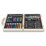 Artist's set in wooden box | Branded Colouring Sets