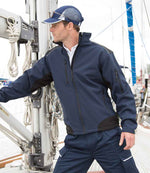 Result Work-Guard Ripstop Soft Shell Jacket Navy/Black