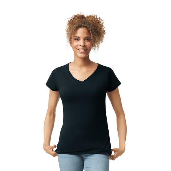 Gildan Ladies SoftStyle® V Neck T-Shirt