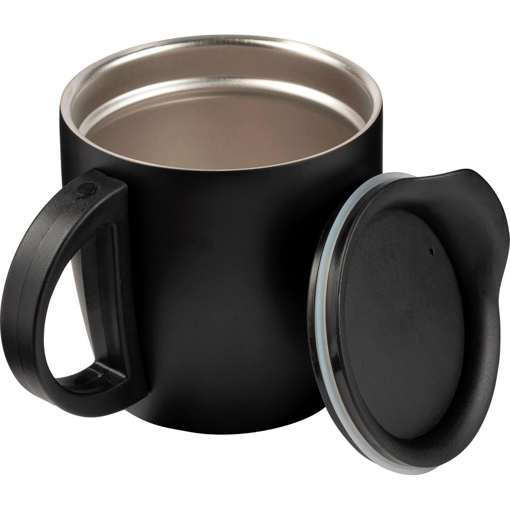 Branded Westington Double walled steel travel mug (350 ml)