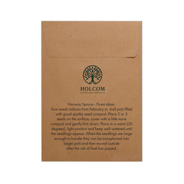 Seed Pack in Kraft Paper Envelope Norwegian Spruce
