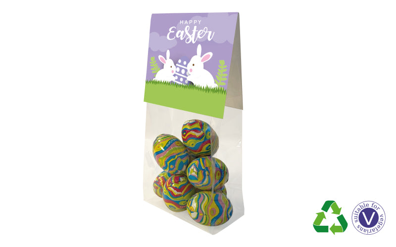 Easter Header Bag of Crème Crunch Chocolate Eggs