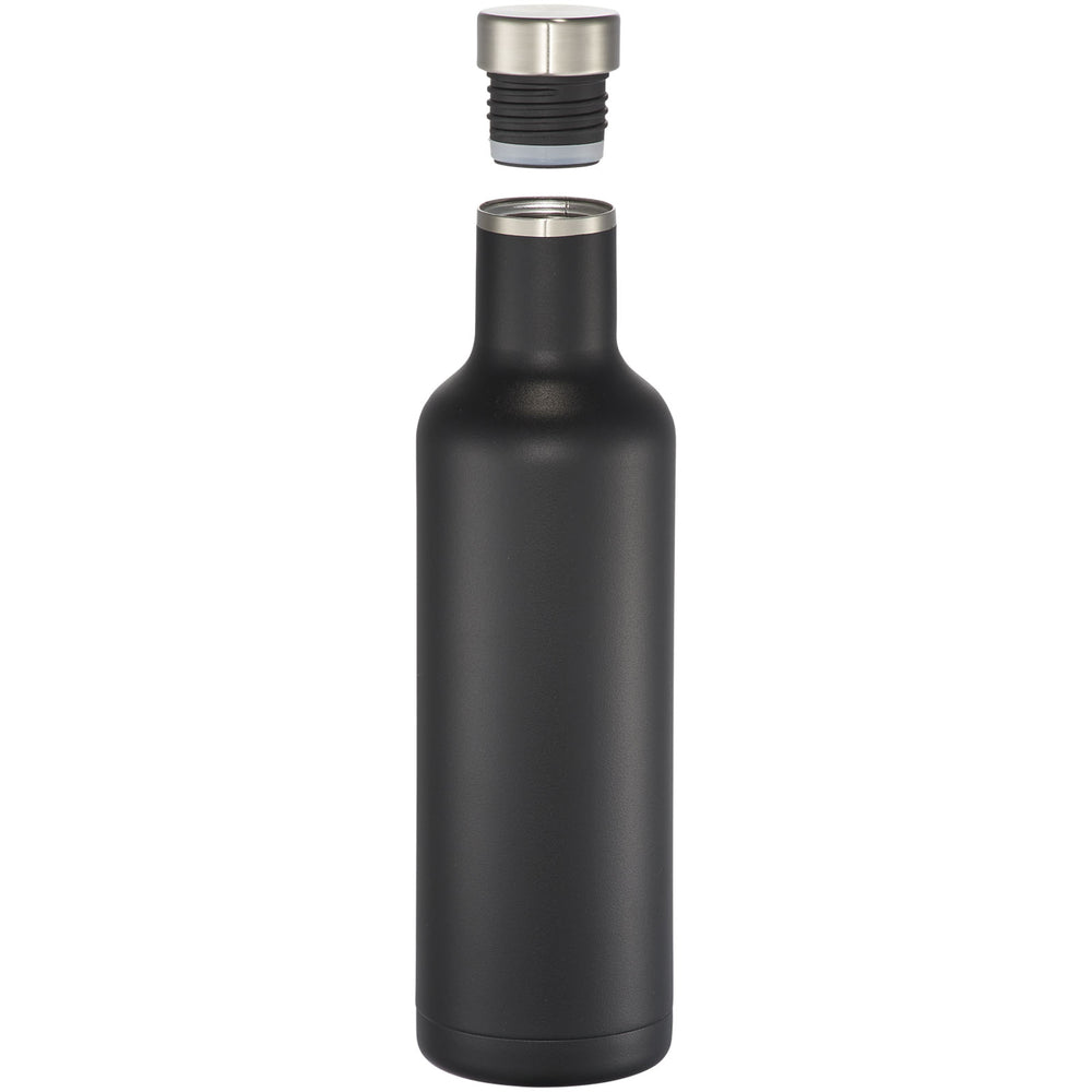 Branded Pinto 750 ml copper vacuum insulated bottle