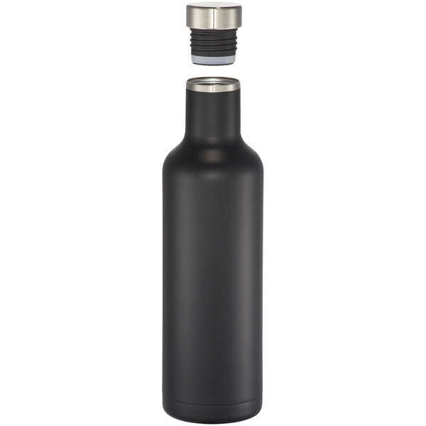 Branded Pinto 750 ml copper vacuum insulated bottle
