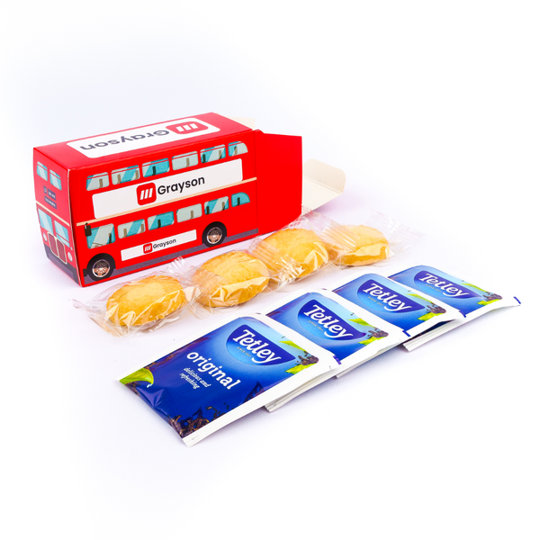 Eco Range - Eco Bus Box - Tea & Biscuits
