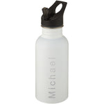 Branded Lexi 500 ml stainless steel sport bottle