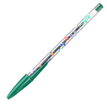 BIC® Cristal® Expression Green with Green Ink
