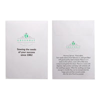 Seed Pack in White Paper Envelope