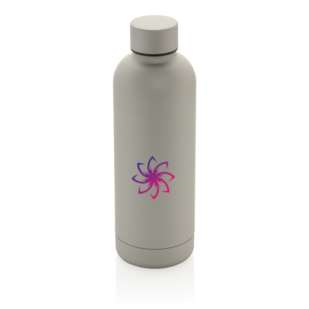 RCS Recycled stainless steel Impact vacuum bottle Silver
