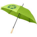 Branded Alina 23" auto open recycled PET umbrella